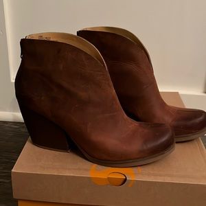 Vintage Leather Booties